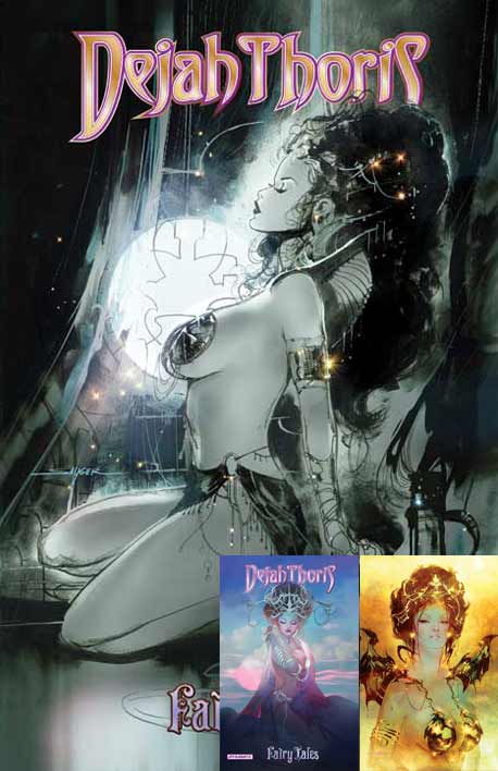 Dejah Thoris Fairy #1 Cover A,B, and C Sayger exclusiver cover