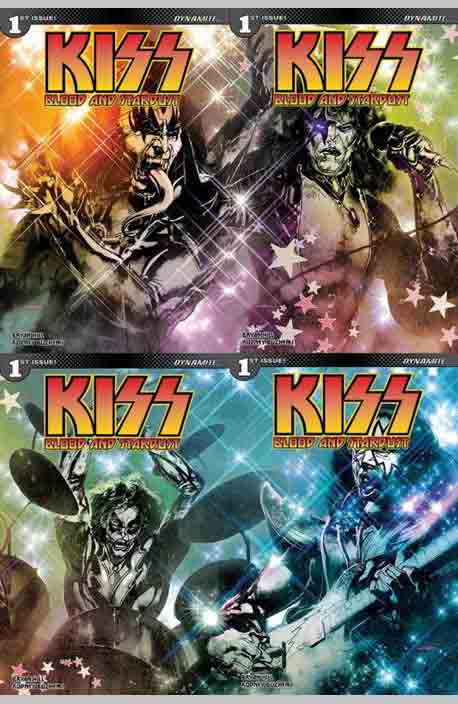 Kiss Blood and Startdust #1 set