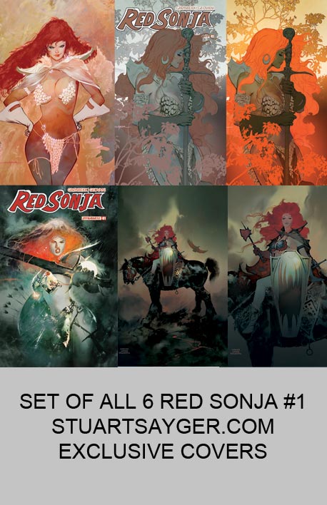 Red Sonja set