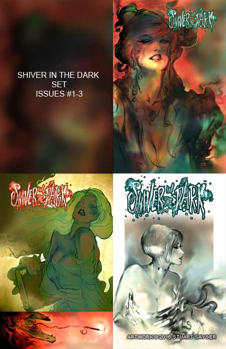 Shiver in the Dark: comic set #1-3